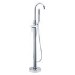 Chrome Freestanding Bath Shower Mixer Tap - Arissa