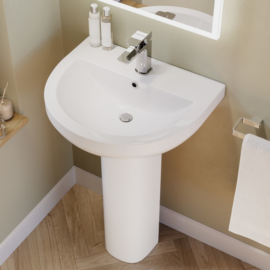 1600mm Shower Bath Suite with Toilet Basin & Panels - Alton