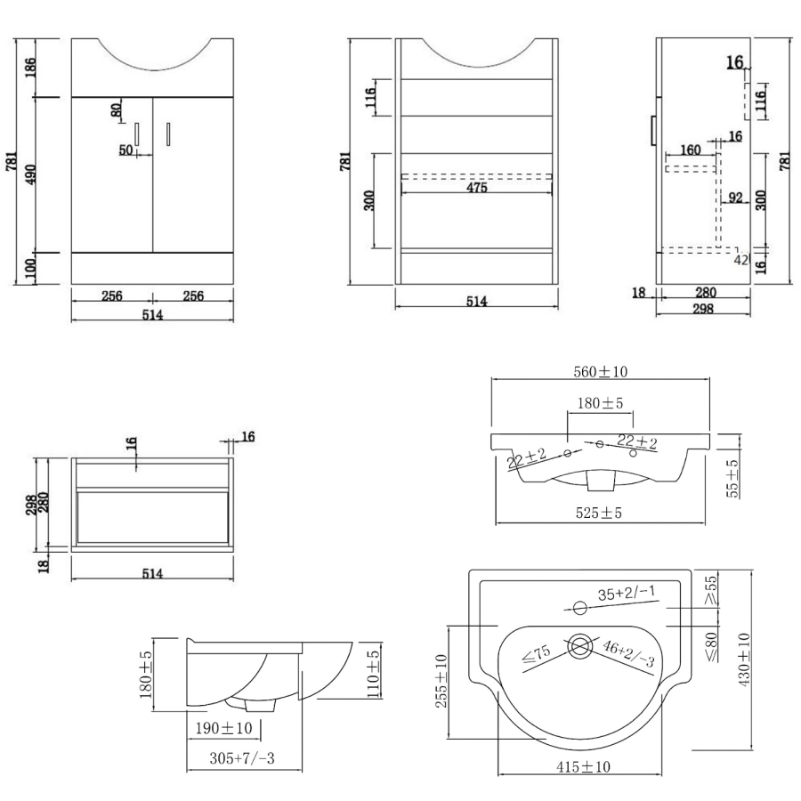 1700mm Chrome Shower Bath Suite with White Toilet & Sink Unit - Alton