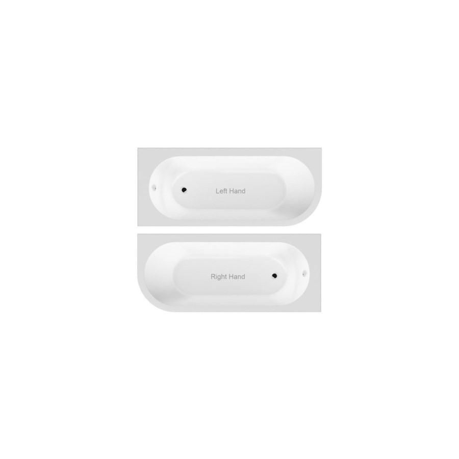 1500mm Right Hand Shower Bath Suite with Toilet Basin & Panels - Lomax