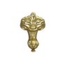 Freestanding Double Ended Roll Top Bath with Brushed Brass Feet 1515 x 740mm - Park Royal