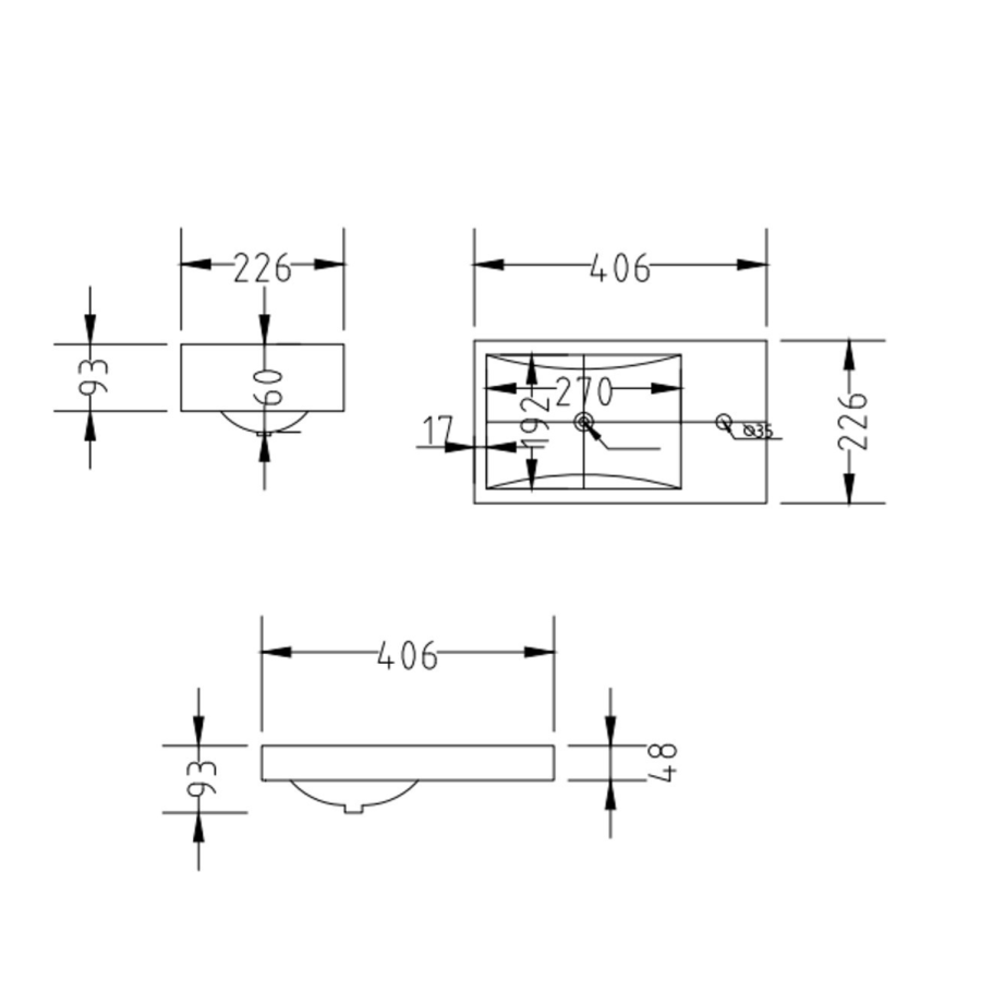 Close Coupled Toilet and Blue Basin Vanity Unit Cloakroom Suite - Baxenden
