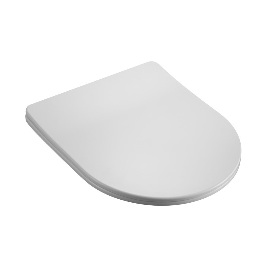 Matt White Wall Hung Rimless Toilet with Soft Close Seat, Chrome Mechanical Flush Plate, 1168mm Frame & Cistern – Verona