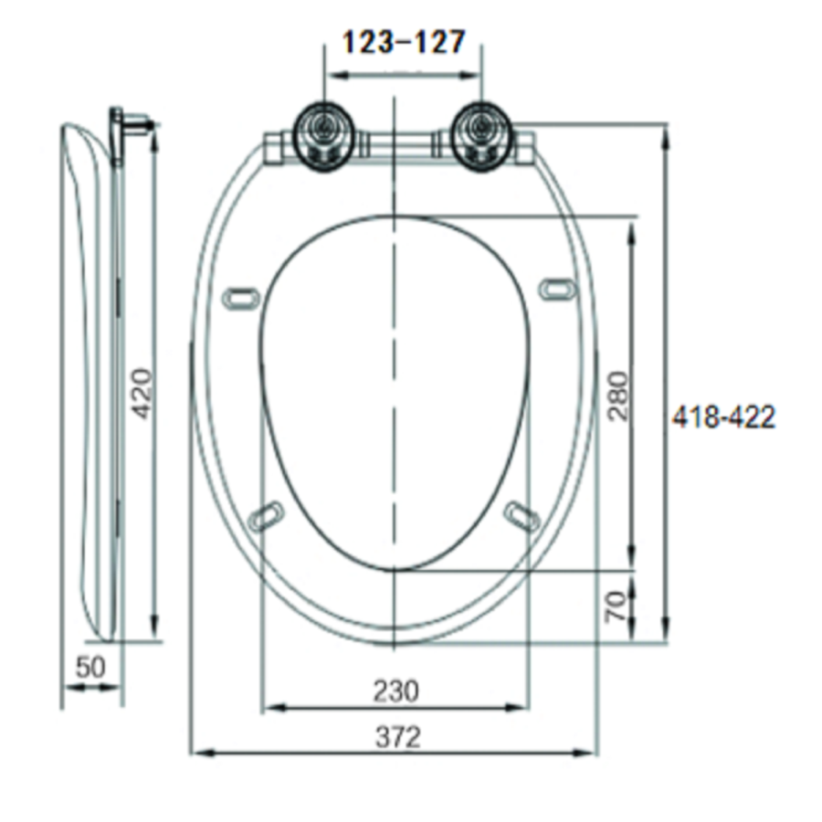 Wall Hung Rimless Toilet with Soft Close Seat, Brushed Brass Pneumatic Flush Plate, 1168mm Frame & Cistern – Alcor