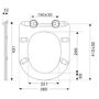 Close Coupled Toilet and Basin Bathroom Suite - Newport