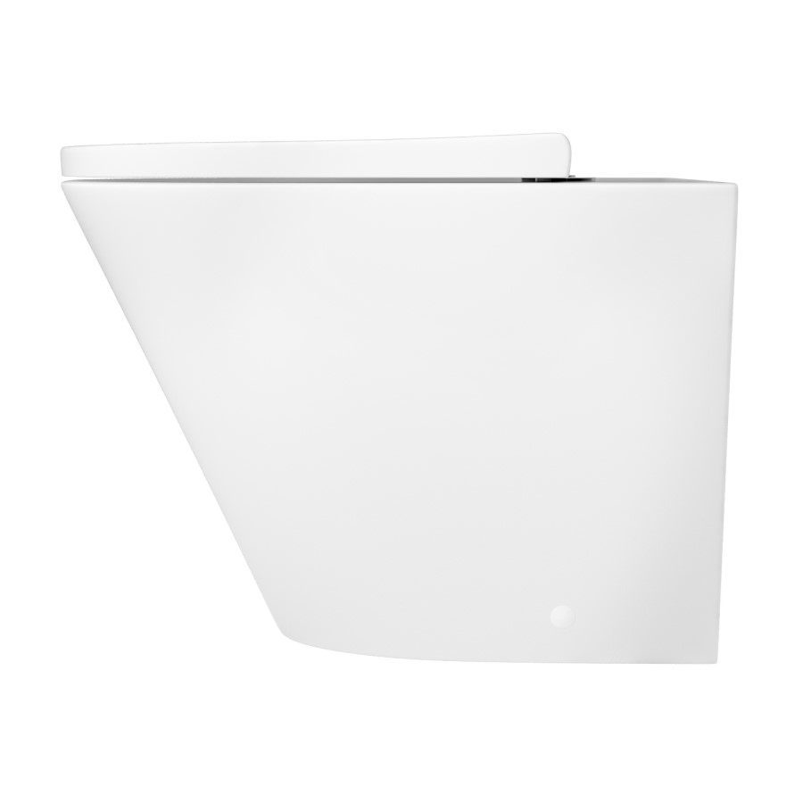 900mm Black Quadrant Shower Enclosure Bathroom Suite with Right Hand Toilet & Sink Unit - Pavo