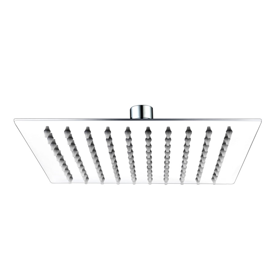 Chrome 2 Outlet Shower Bundle With Shower Head & Bath Spout - Zana