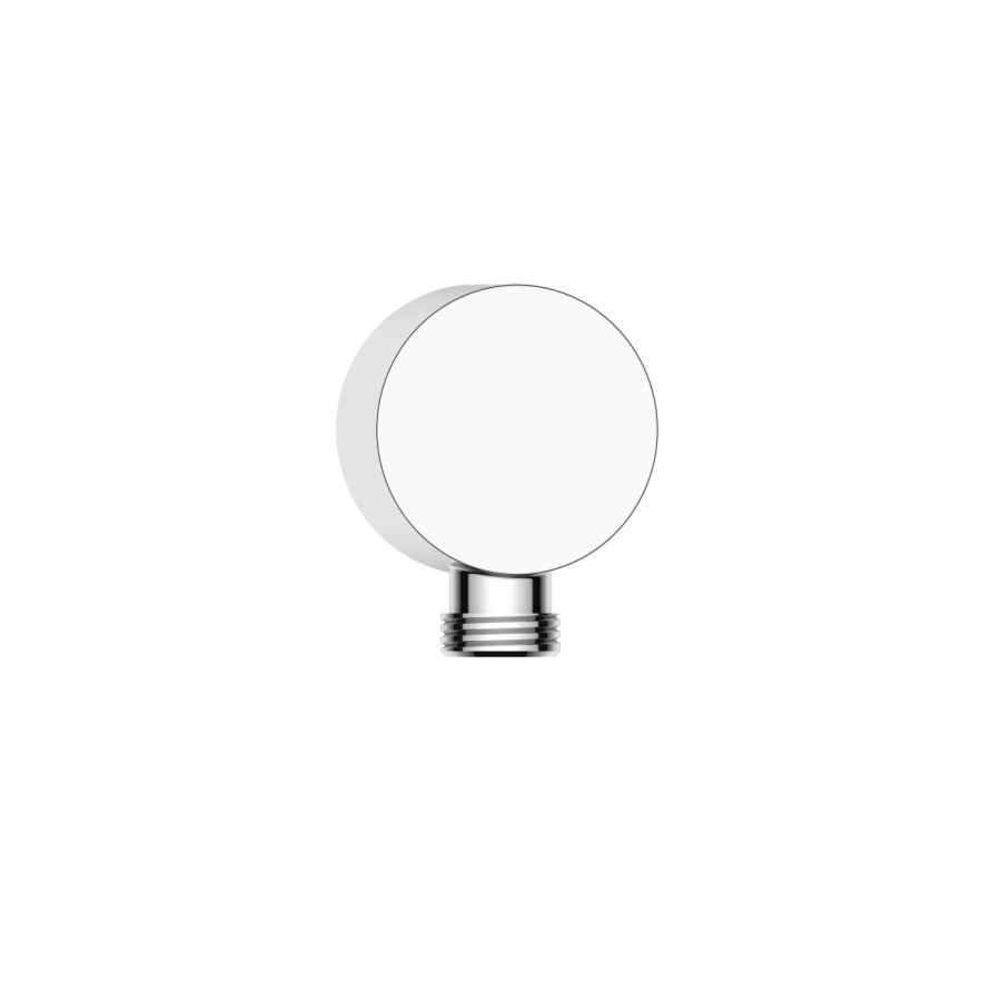 Chrome 2 Outlet Wall Mounted Thermostatic Mixer Shower Set with Hand Shower - Flow