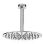 Chrome Dual Outlet Ceiling Mounted Mixer Shower Set With Hand Shower - Arissa