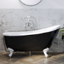 Chrome Traditional Exposed Bath Waste & Exposed Bath Trap - Park Royal