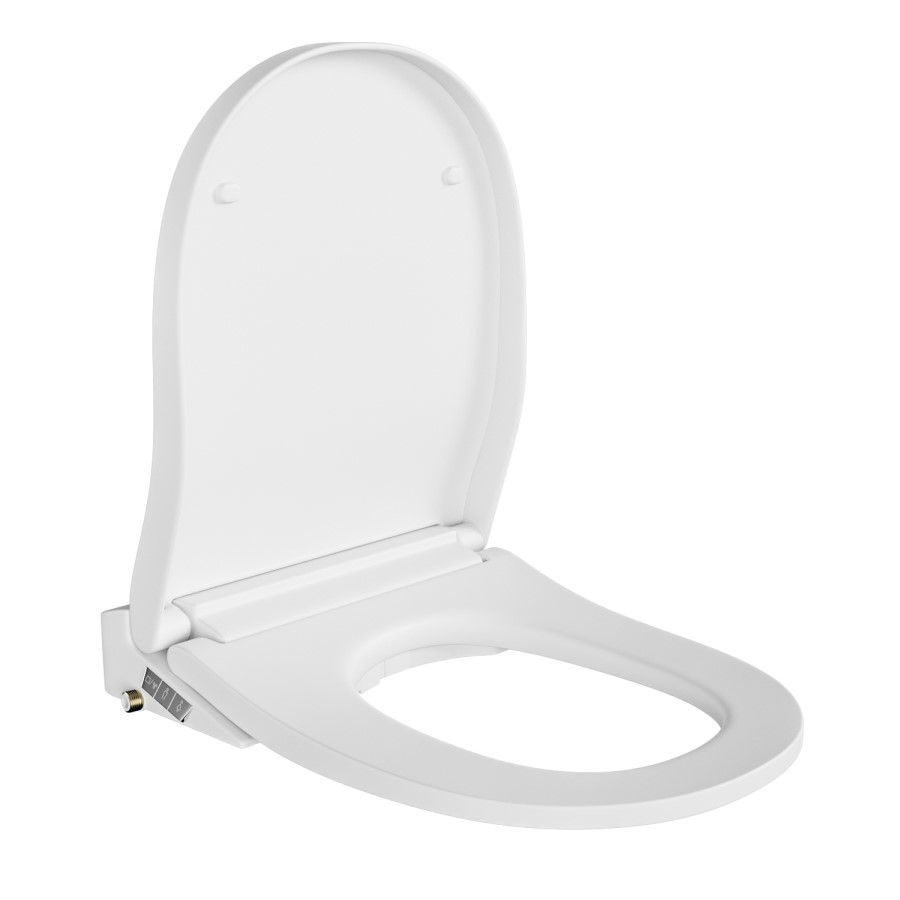Addison Close Coupled Open Back Smart Bidet Japanese Toilet with Heated Seat - Purificare