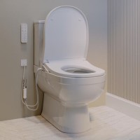 Addison Close Coupled Closed Back Smart Bidet Japanese Toilet with Heated Seat - Purificare
