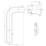 Close Coupled Traditional Low Level Short Projection Toilet with Black Wooden Soft Close Seat & Black Fittings - Park Royal