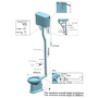 Traditional High Level Short Projection Toilet with Wooden Soft Close Seat - Park Royal