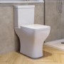 Close Coupled Comfort Height Short Projection Toilet with Soft Close Seat - Austin