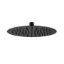 Black 2 Outlet Wall Mounted Thermostatic Mixer Shower Set with Hand Shower - Arissa