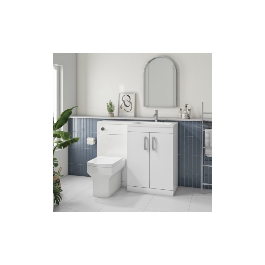 Back to Wall Rimless Toilet and Soft Close Seat - Ashford