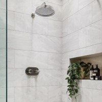 Chrome 1 Outlet Wall Mounted Thermostatic Mixer Shower Set - Camden