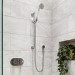 Chrome 1 Outlet Thermostatic Mixer Shower Set with Hand Shower - Camden