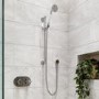 Chrome 1 Outlet Thermostatic Mixer Shower Set with Hand Shower - Camden