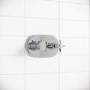 Chrome 1 Outlet Thermostatic Mixer Shower Set with Hand Shower - Camden
