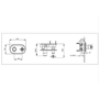 Chrome 1 Outlet Thermostatic Mixer Shower Set with Hand Shower - Camden