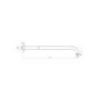 Chrome 2 Outlet Wall Mounted Thermostatic Mixer Shower Set with Hand Shower - Cube