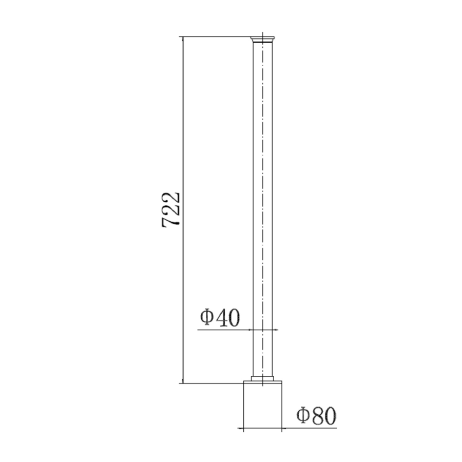 Chrome Freestanding Bath Shower Mixer Tap with Stand Pipes  - Helston