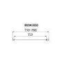 800x800mm Chrome 6mm Glass Square Bi-Fold Shower Enclosure - Carina