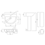 900mm Quadrant Chrome Shower Enclosure Suite with Toilet & Basin - Carina