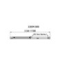 1200x800mm Chrome 6mm Glass Rectangular Sliding Shower Enclosure with Shower Tray - Carina
