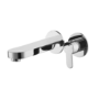Chrome Wall Mounted Bath Mixer Tap - Como