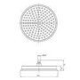 Black 2 Outlet Wall Mounted Thermostatic Mixer Shower Set with Hand Shower - Cambridge