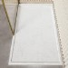 1200x800mm Rectangular Anti-Slip 30mm Slimline White Stone Resin Shower Tray – Coast