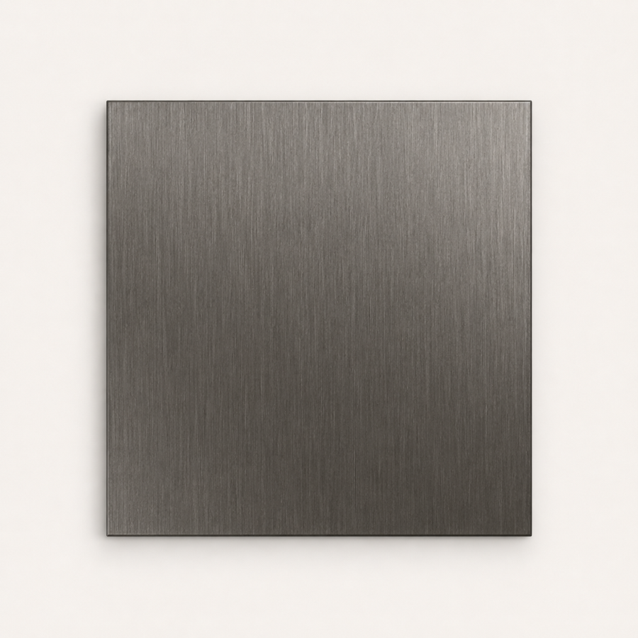 800mm Gunmetal Grey Grey Shower Screen for Wet Room & Walk In Shower with 300mm Hinged Flipper Return Panel - Corvus