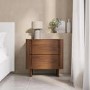 Dark Wood Pair of Bedside Tables - Emile Sustainable Furniture