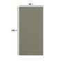 Paintable Mini Fluted Wall Panel - 120cm x 60cm - Delamere