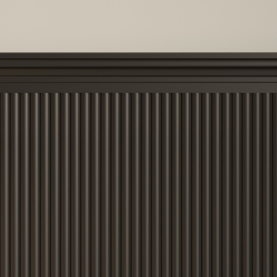 Paintable Fluted Wall Panel - 120cm x 60cm - Delamere
