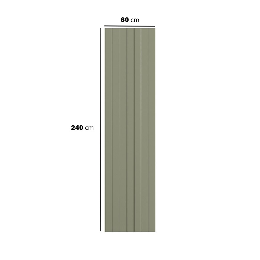 Paintable Tongue & Groove Wall Panel - 240cm x 60cm - Delamere