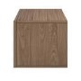 Multifunctional Walnut Ribbed Floating TV Stand - TV's up to 75" - Hazel