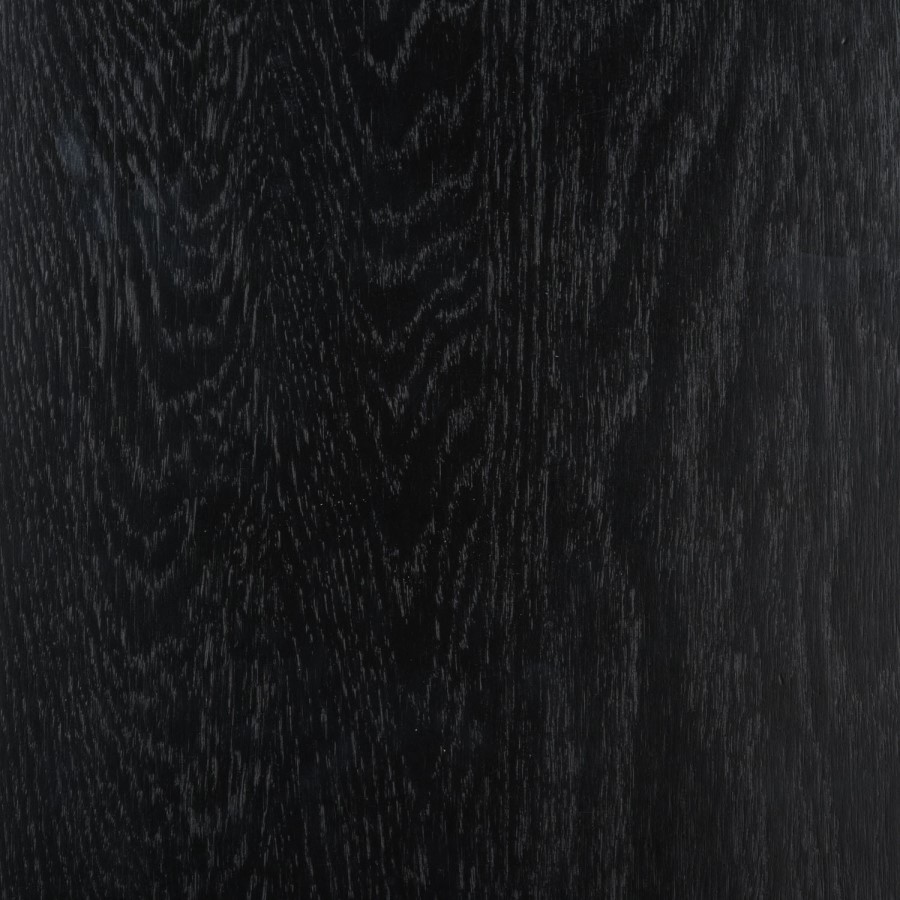 Black Oak Full Length Wall Mirror with Storage - Izzi