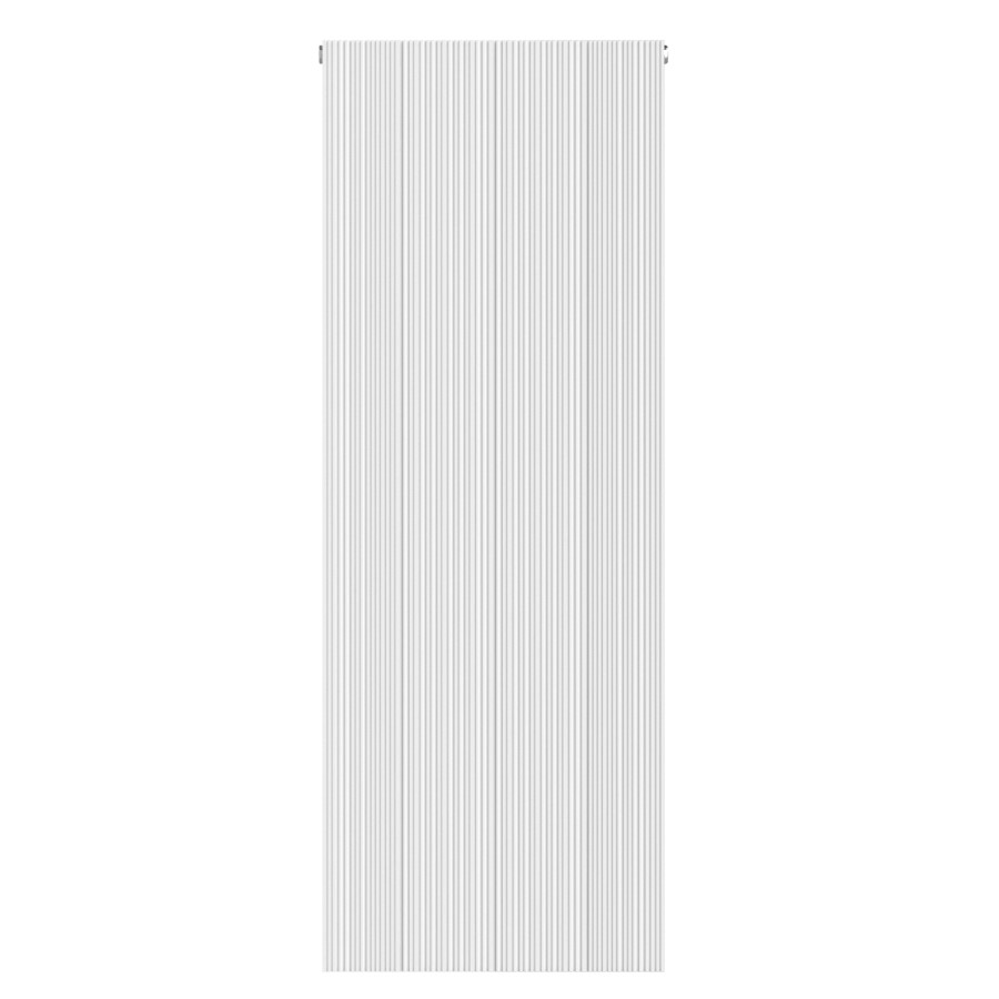 White Designer Vertical Single Panel Radiator 1200 x 440mm - Laguna