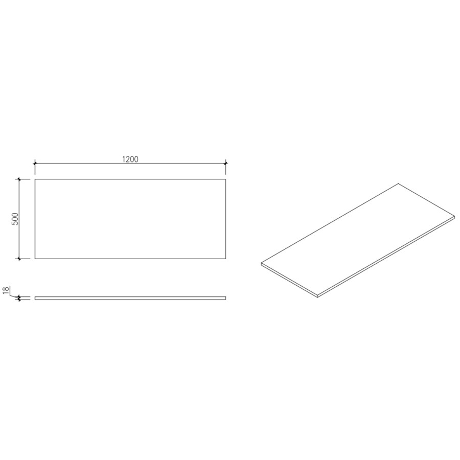 1200mm White Fluted Wall Hung Countertop Vanity Unit with Round Ceramic Basin - Melbourne