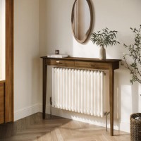 Small & Narrow Walnut Radiator Cover  - 115cm - Noa