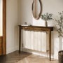 Small & Narrow Walnut Radiator Cover  - 115cm - Noa