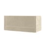 Velvet Single Day Bed with Pull Out Trundle in Beige - Newton