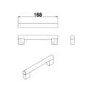 1500mm Blue Toilet and Sink Unit with Storage Unit & Chrome Fittings - Ontario
