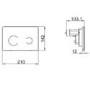 Matt Black Fluted Wall Hung Rimless Toilet with Soft Close Seat, White Glass Sensor Flush Plate, 820mm Frame & Cistern – Oregon