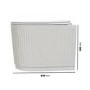 Fluted Wall Hung Rimless Short Projection Toilet with Soft Close Seat - Oregon