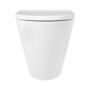 1300mm White Toilet and Sink Unit with Round Toilet - Pendle